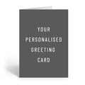 Personalized Greeting Card - Upload Your Own Design for Unique Celebrations