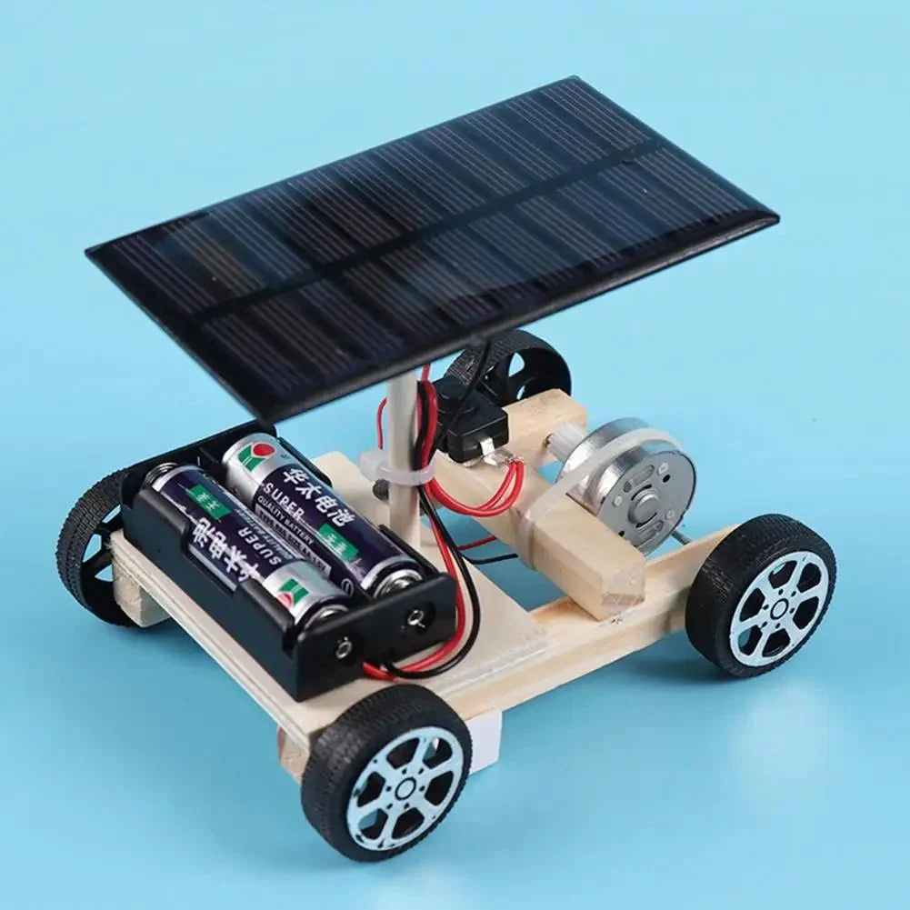DIY Solar Car Kit | Educational STEM Assembly Toy for Kids