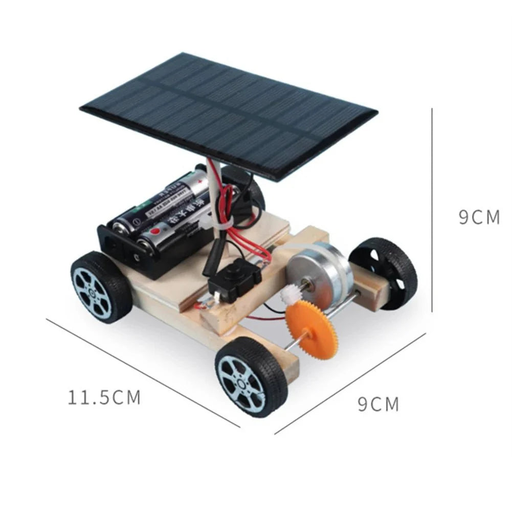 DIY Solar Car Kit | Educational STEM Assembly Toy for Kids