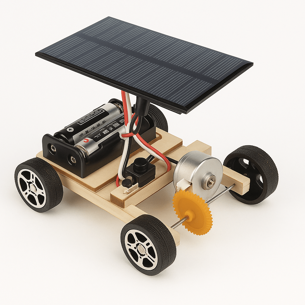 DIY Solar Car Kit | Educational STEM Assembly Toy for Kids