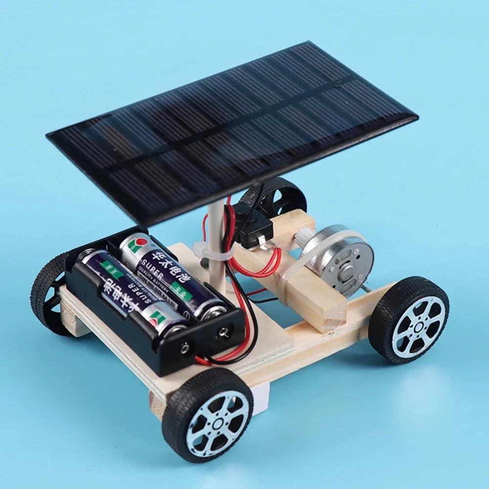 DIY Solar Car Kit | Educational STEM Assembly Toy for Kids