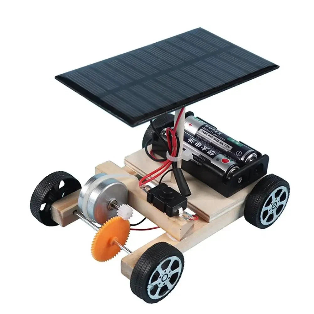 DIY Solar Car Kit | Educational STEM Assembly Toy for Kids