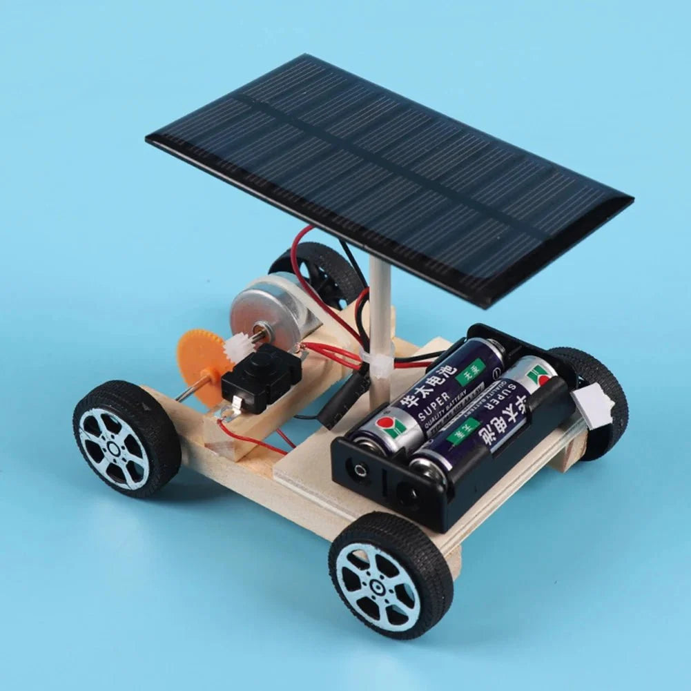 DIY Solar Car Kit | Educational STEM Assembly Toy for Kids