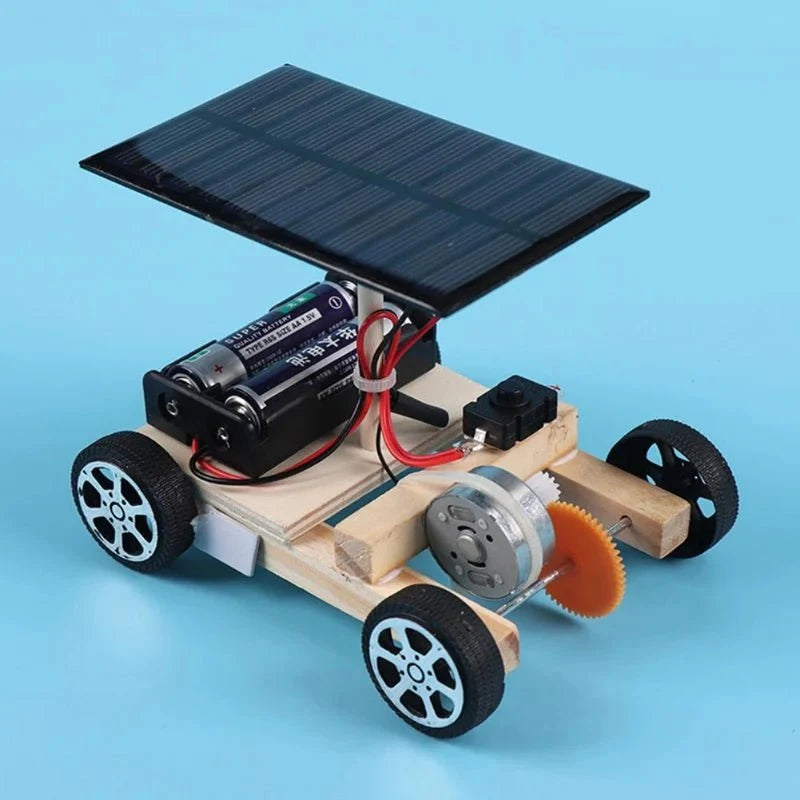 DIY Solar Car Kit | Educational STEM Assembly Toy for Kids