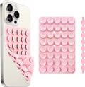 Double-Sided Silicone Suction Cup Phone Holder | Hands-Free Wall Mount for Videos and Selfies