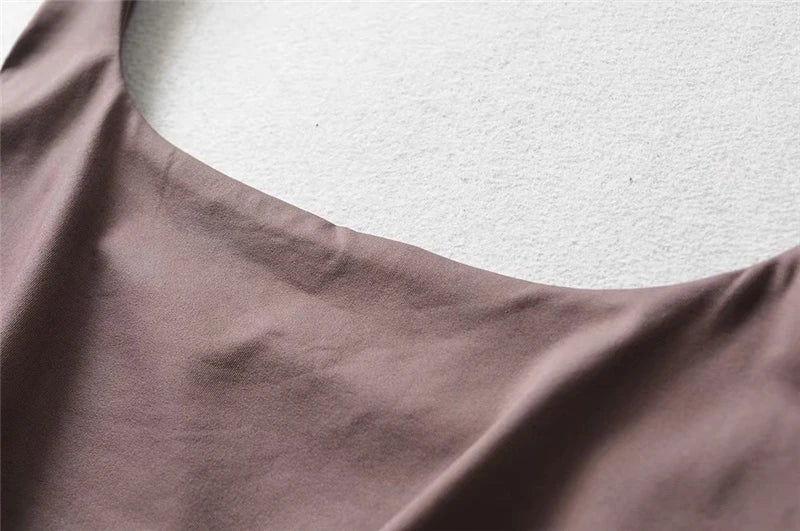 Square Neck Tank Top | Summer 2025 Stretch Crop Shirt