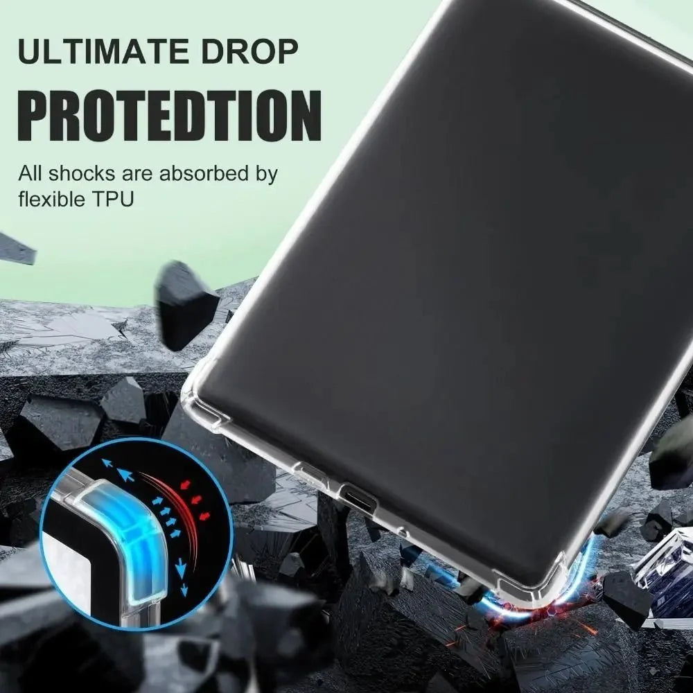 Transparent Kindle Case | Soft TPU Clear Cover