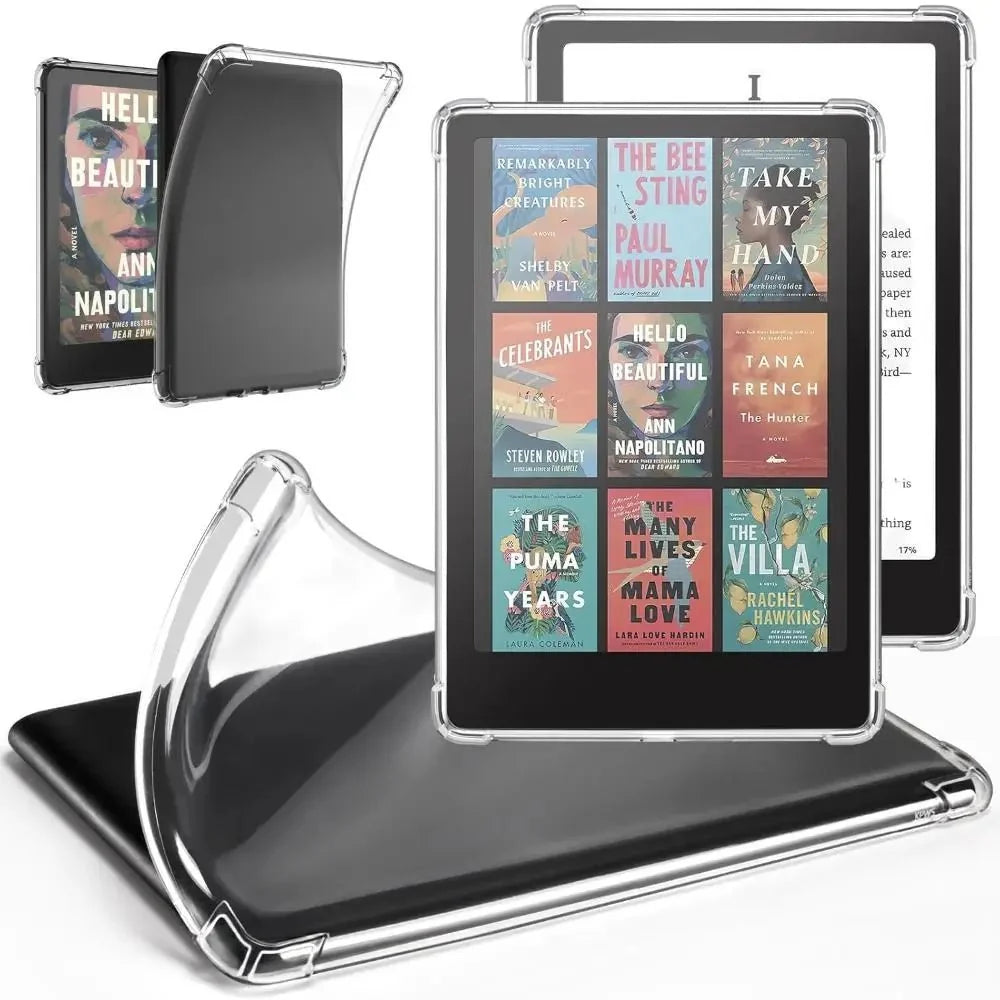 Transparent Kindle Case | Soft TPU Clear Cover