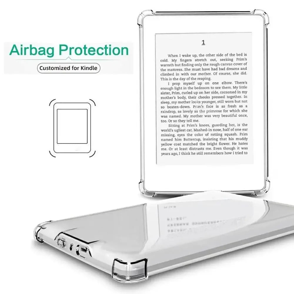 Transparent Kindle Case | Soft TPU Clear Cover