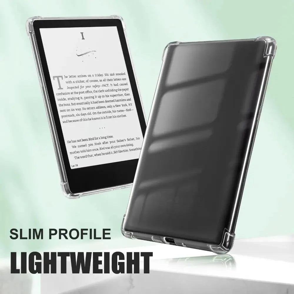 Transparent Kindle Case | Soft TPU Clear Cover