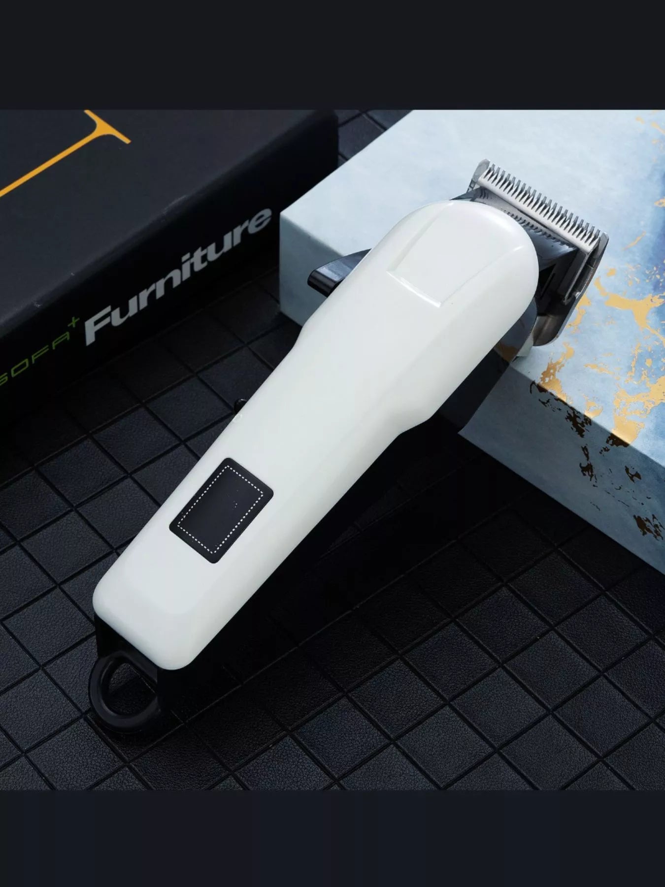 Cordless Hair Clipper with LED Display