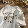 Women's Floral Print T-Shirt | Casual Summer Short Sleeve Tee