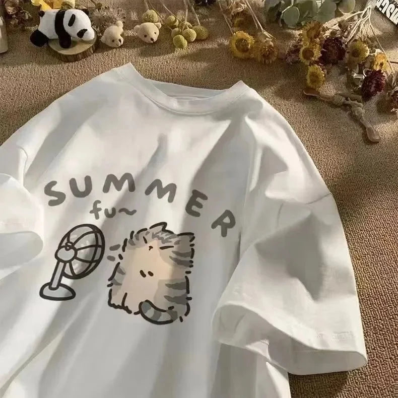 Women's Floral Print T-Shirt | Casual Summer Short Sleeve Tee