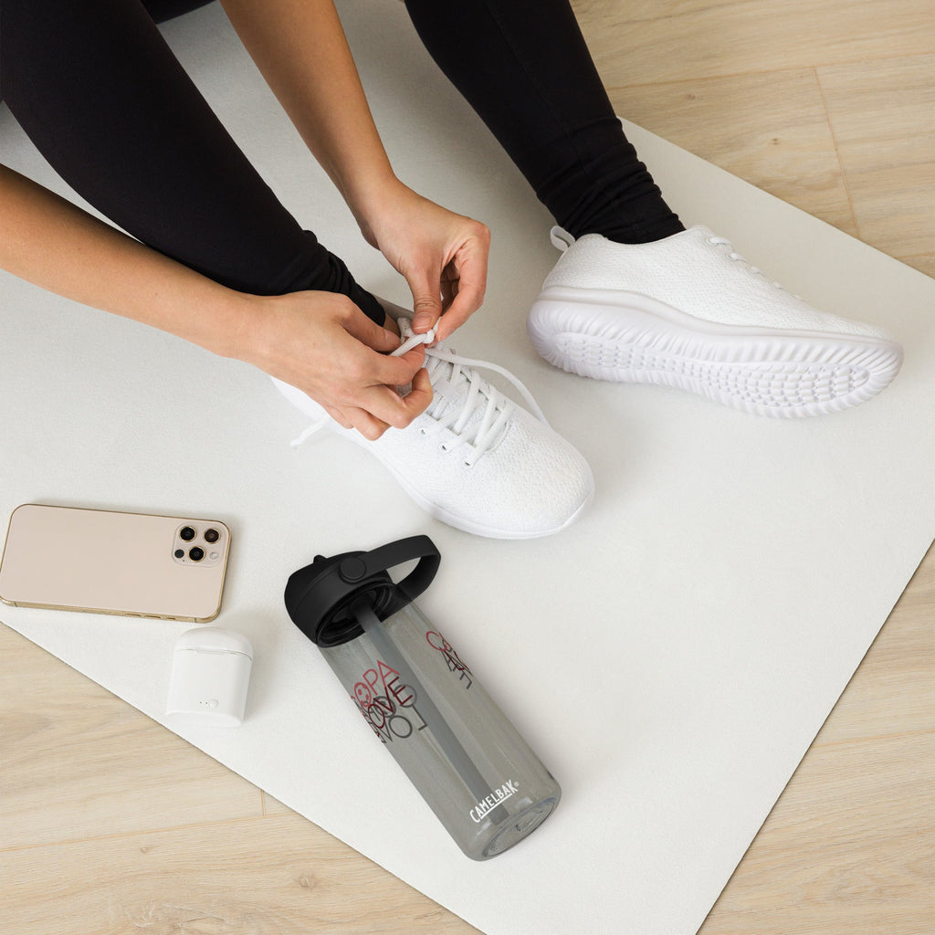 Copa Love · flip straw eco-friendly water bottle