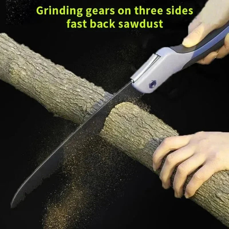 Folding Hand Saw | Portable Pruning and Woodworking Tool