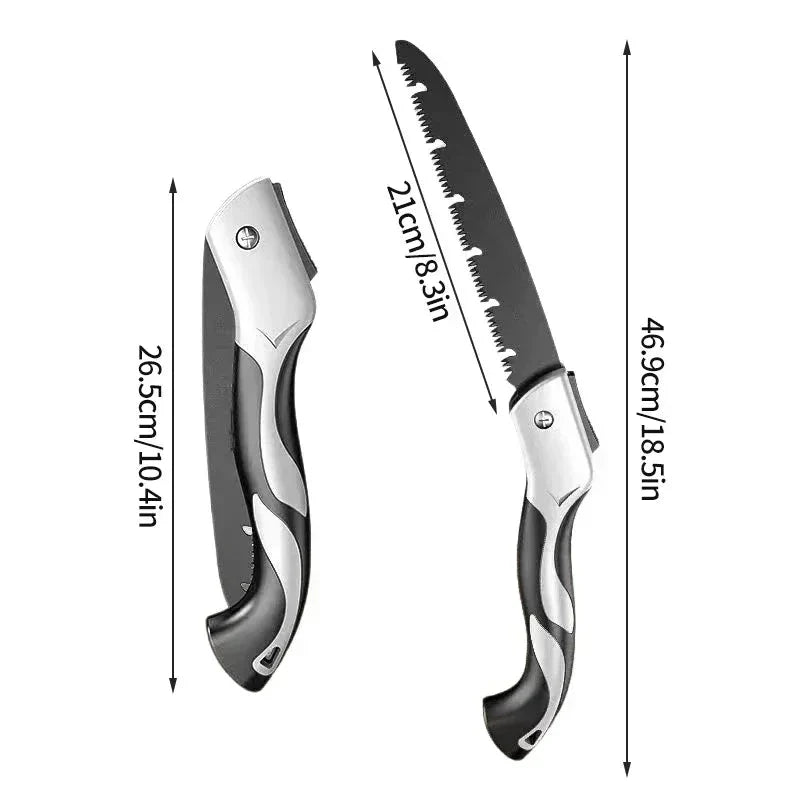 Folding Hand Saw | Portable Pruning and Woodworking Tool