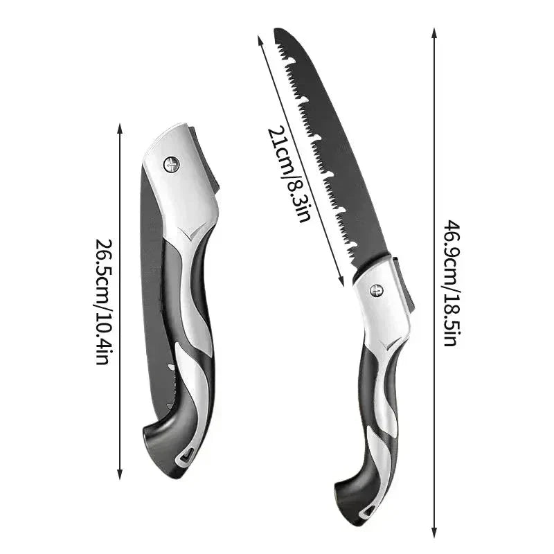 Folding Hand Saw | Portable Pruning and Woodworking Tool