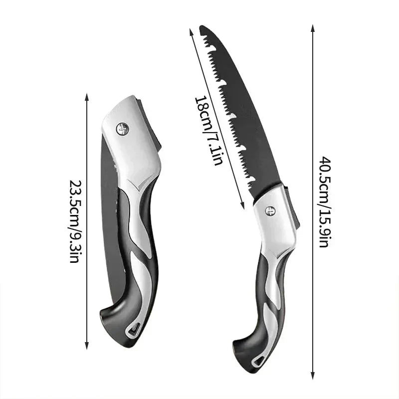 Folding Hand Saw | Portable Pruning and Woodworking Tool