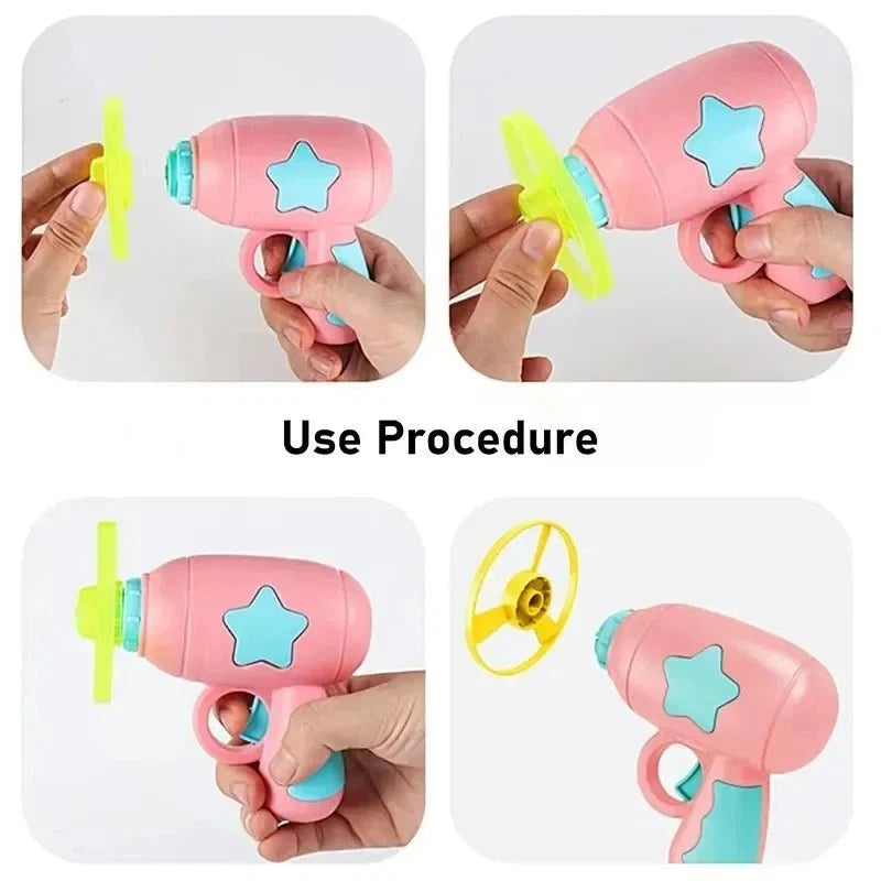 Cat Flying Disc Launcher | Interactive Toy for Kitten Training