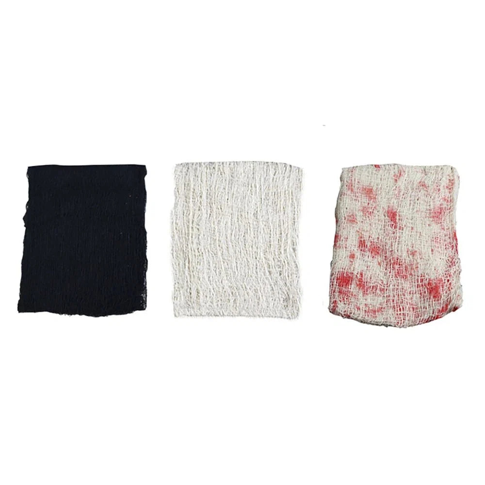 Halloween Bloody Gauze Decorations | Horror Cloth Bandage for Haunted House Props