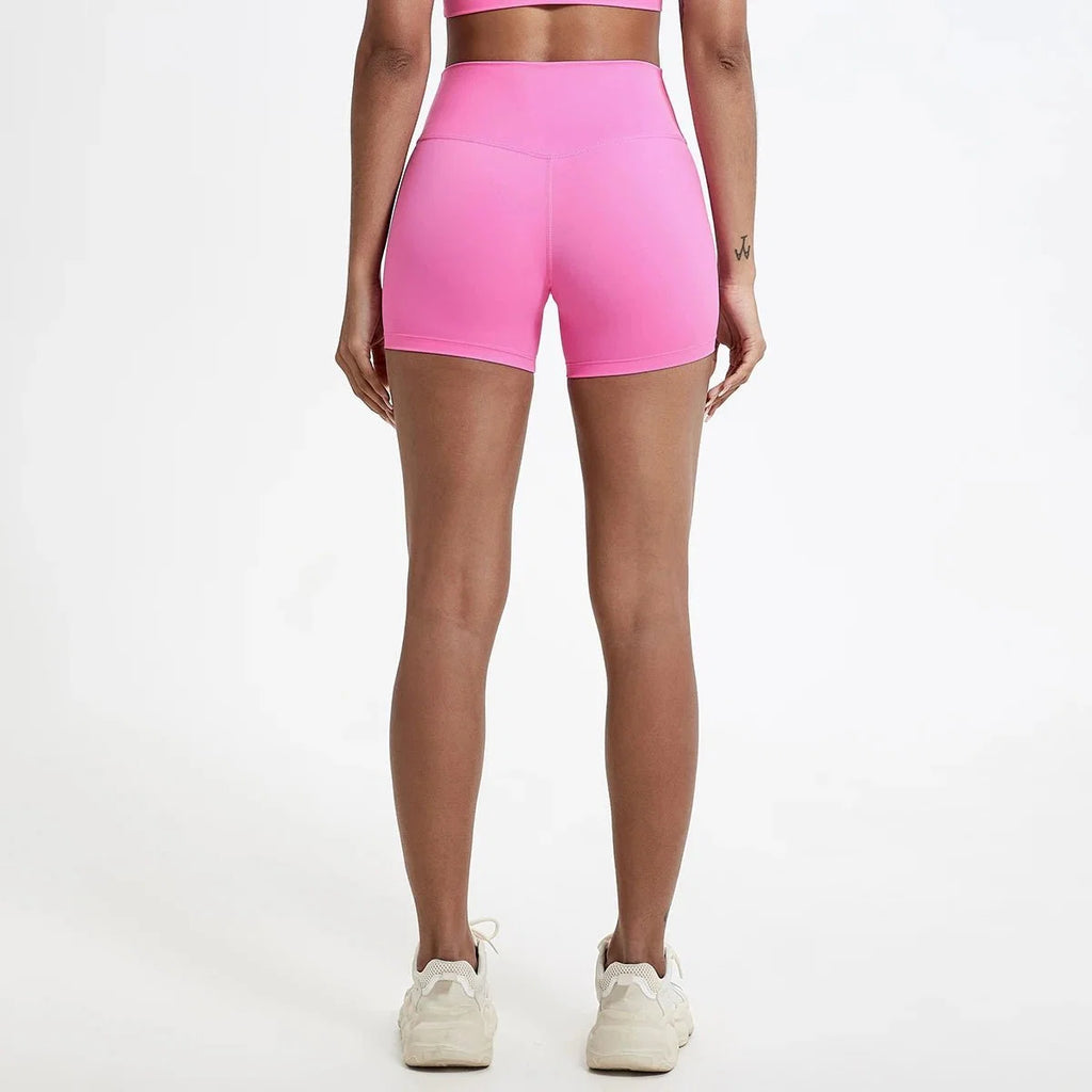 High Waist Compression Shorts | Butt-Lifting Yoga and Fitness Leggings