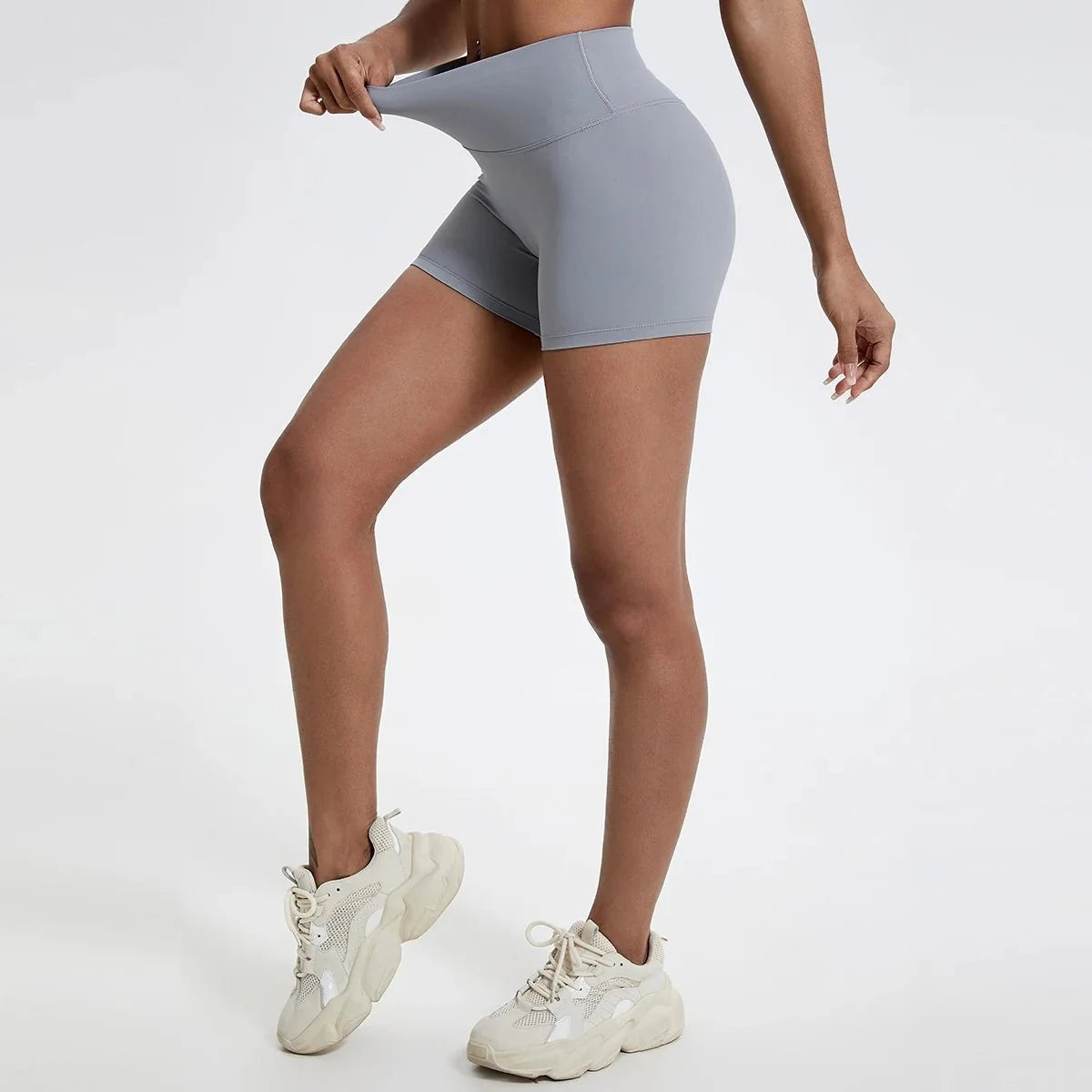 High Waist Compression Shorts | Butt-Lifting Yoga and Fitness Leggings