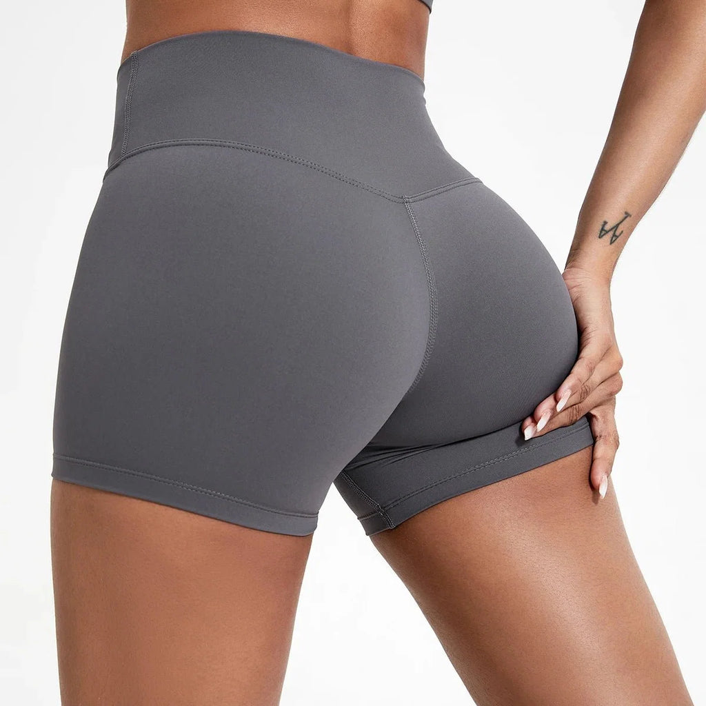 High Waist Compression Shorts | Butt-Lifting Yoga and Fitness Leggings