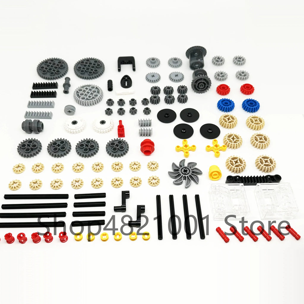 Technic Building Blocks Set | Compatible Parts for Cars, Gears, and Axles