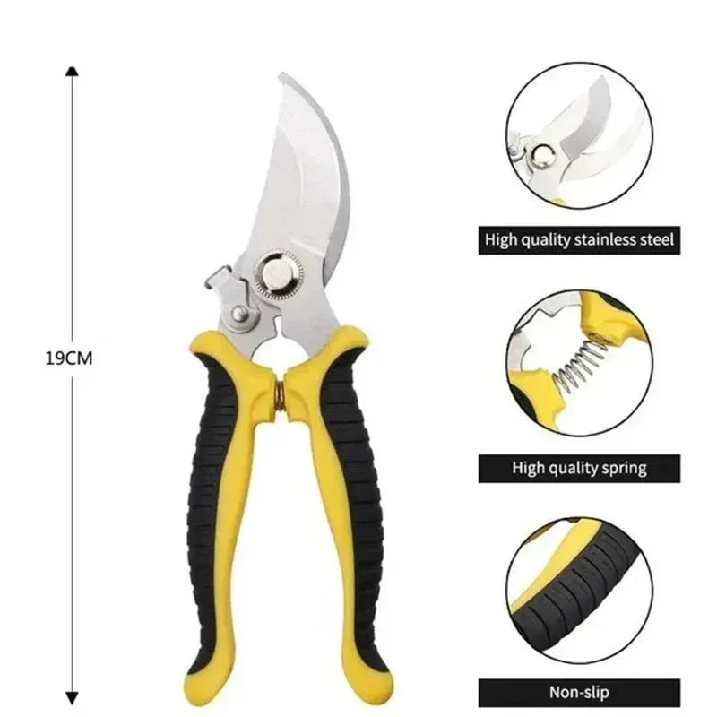 Horticultural Scissors | Bird Beak Pruning Shears for Garden and Fruit Cutting