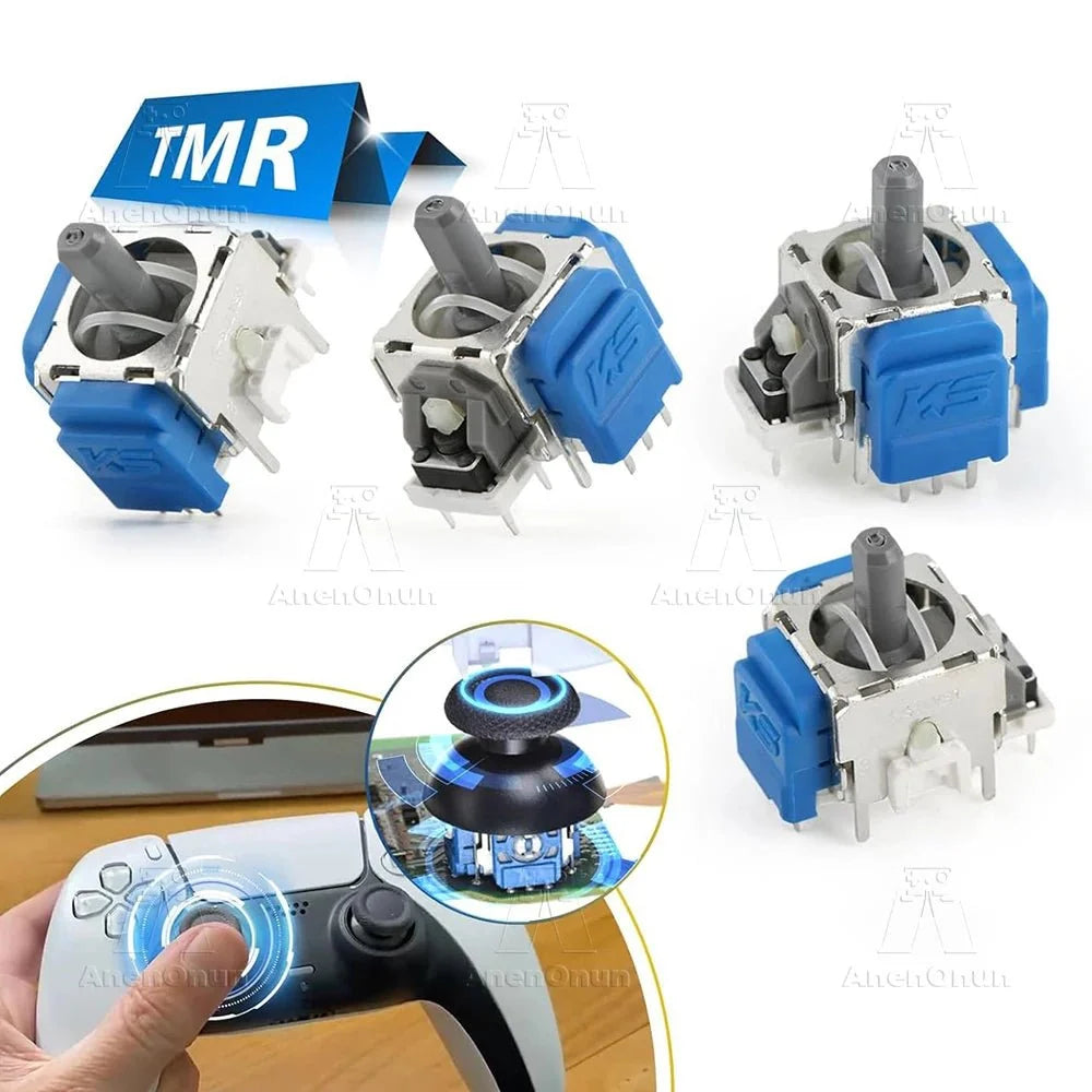 TMR Joystick Replacement Kit | No-Drift Analog Sensor Upgrade for PS5, PS4, and Xbox Controllers