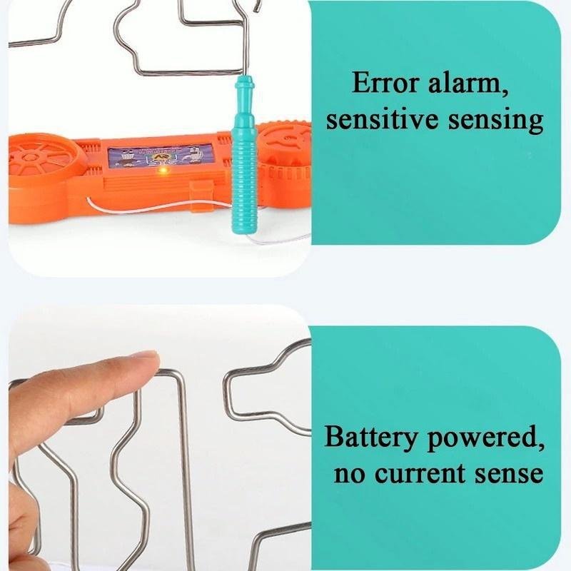 Kids Collision Electric Shock Toy | Educational Maze with Light and Sound