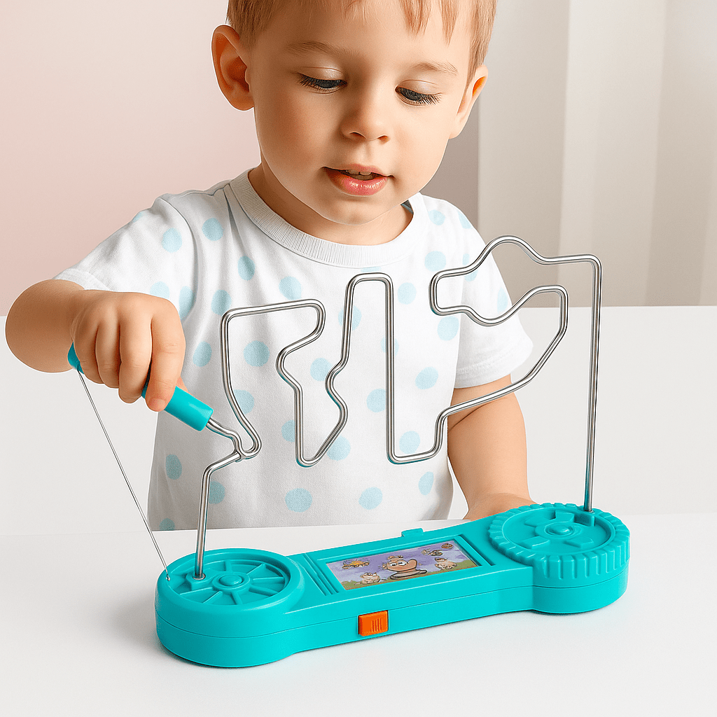 Kids Collision Electric Shock Toy | Educational Maze with Light and Sound