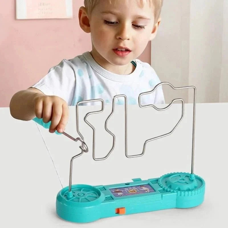 Kids Collision Electric Shock Toy | Educational Maze with Light and Sound