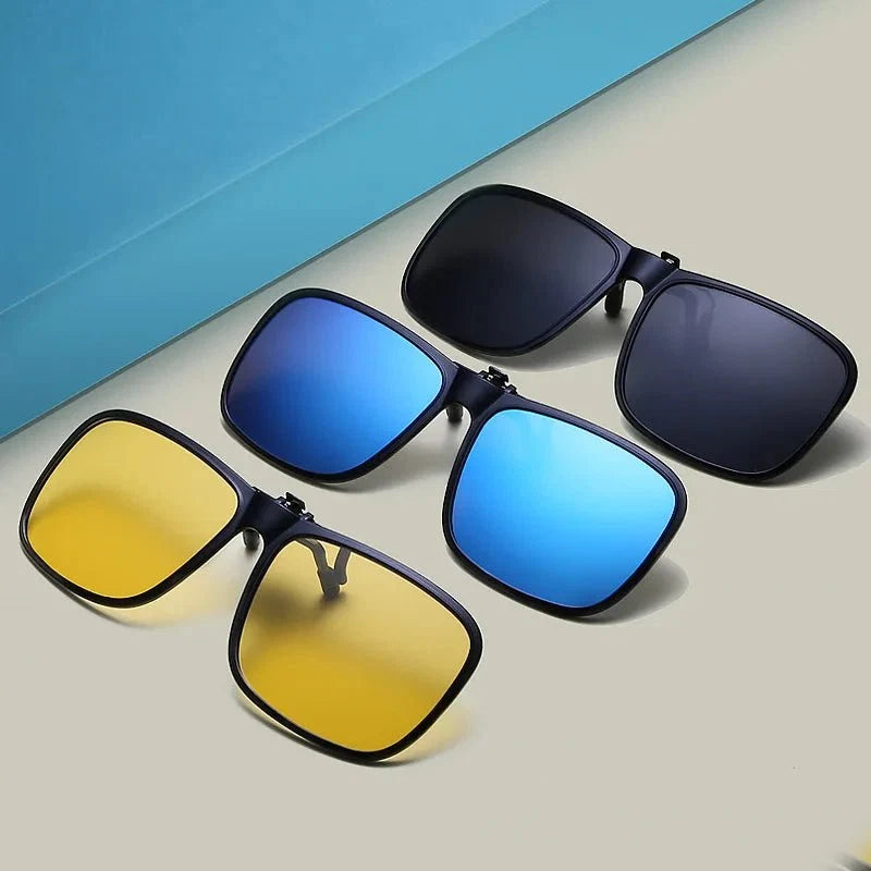 Unisex Clip-On Polarized Sunglasses | UV Protection