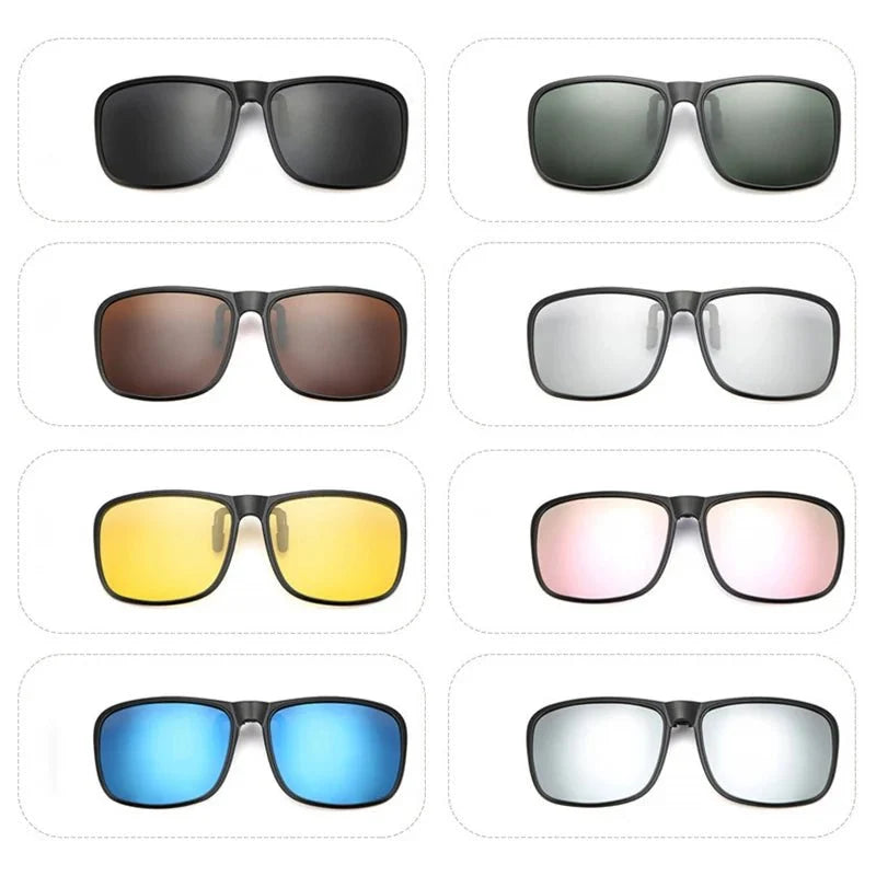 Unisex Clip-On Polarized Sunglasses | UV Protection