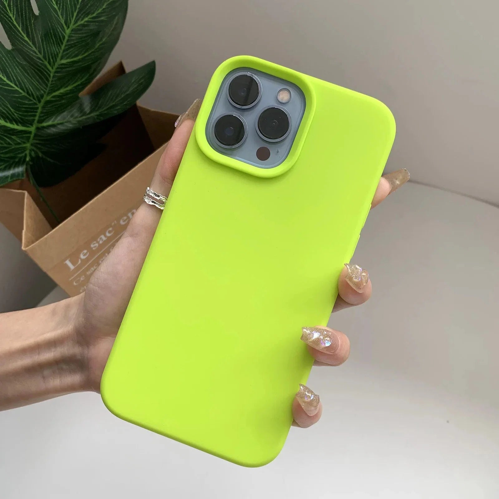 Liquid Silicone Phone Case | Full Coverage Protective Cover for iPhone 7 to 16 Series