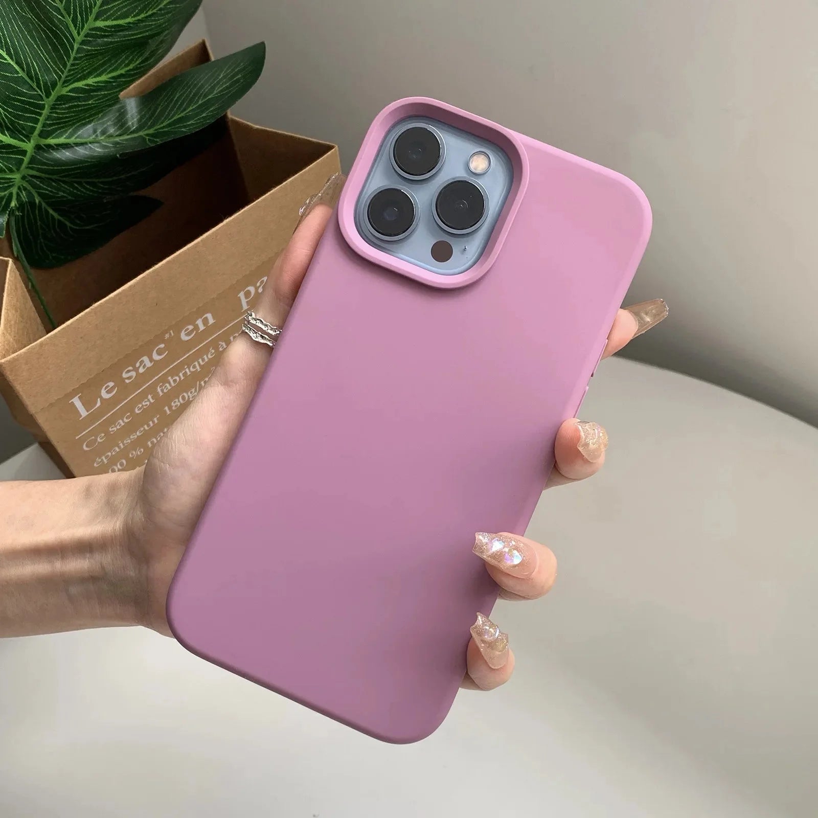 Liquid Silicone Phone Case | Full Coverage Protective Cover for iPhone 7 to 16 Series