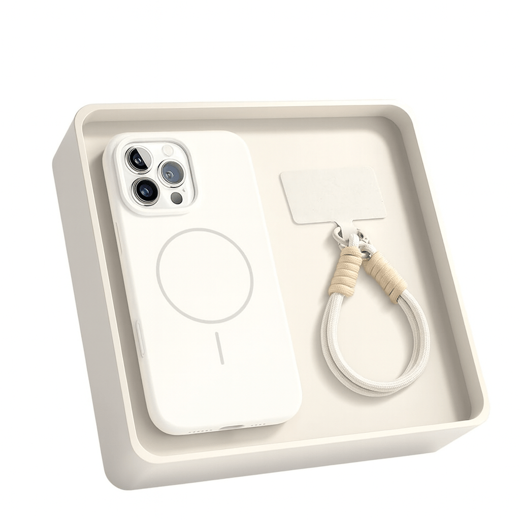Strong Magnetic Silicone Phone Case | Wireless Charging Compatible for iPhone 12-16 Series