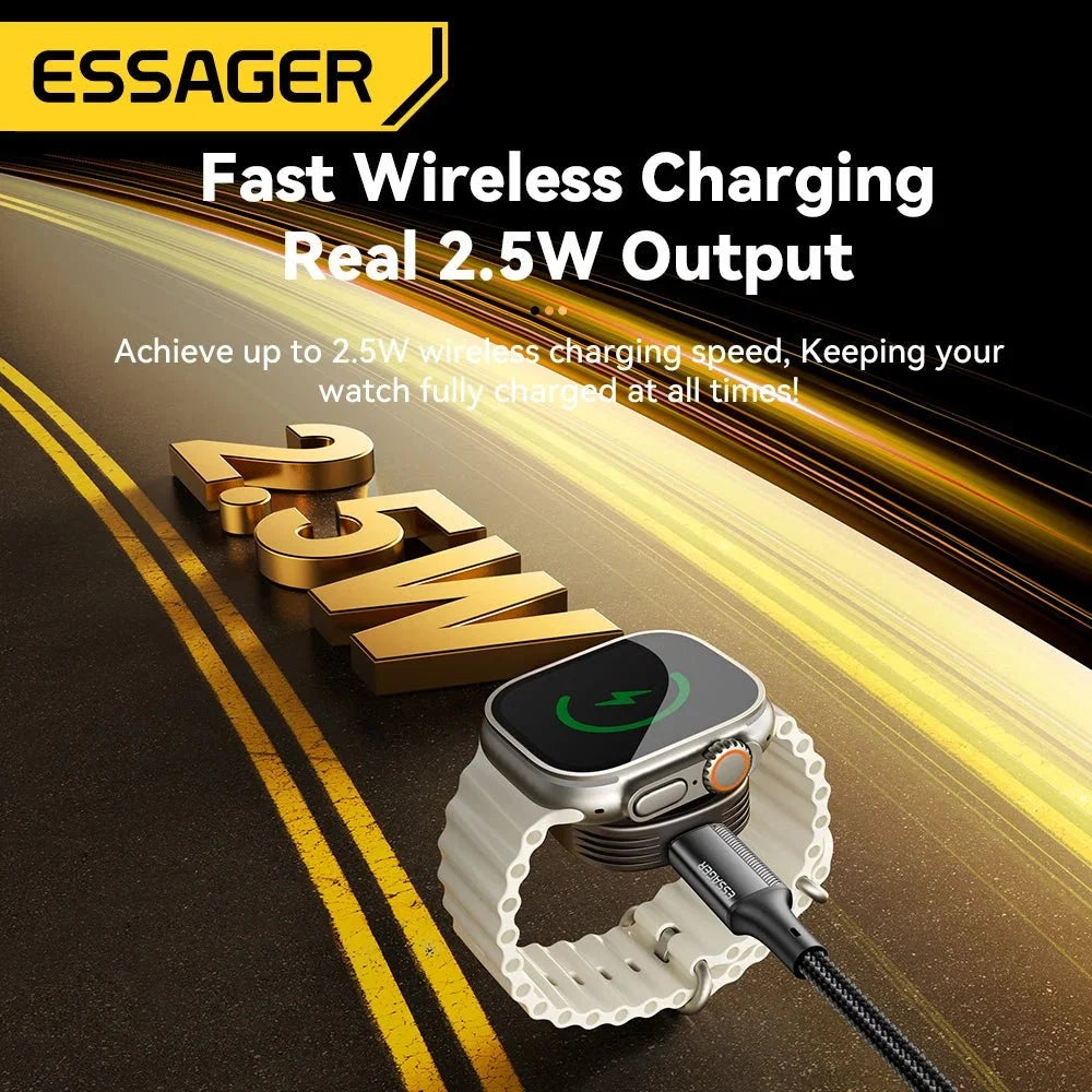 Magnetic Wireless Charger for Apple Watch | Fast Portable Charging Solution
