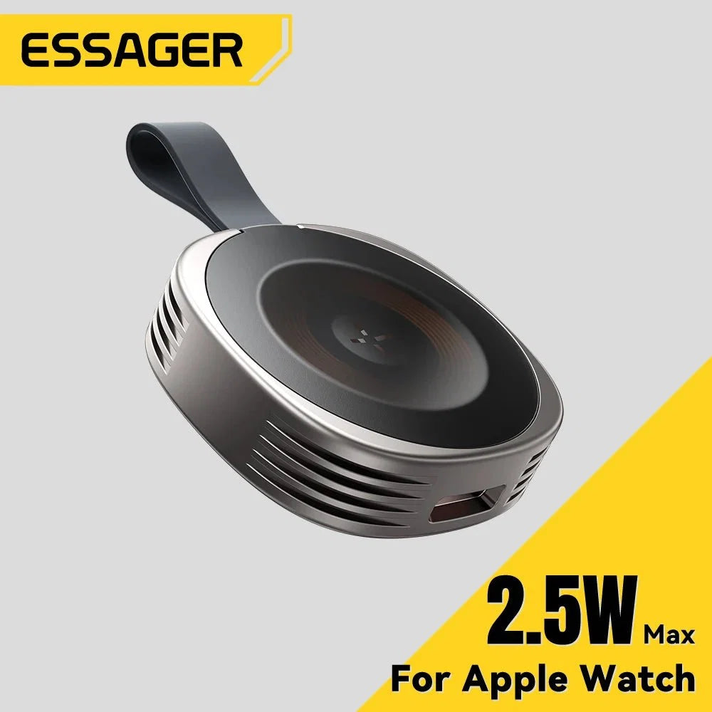 Magnetic Wireless Charger for Apple Watch | Fast Portable Charging Solution