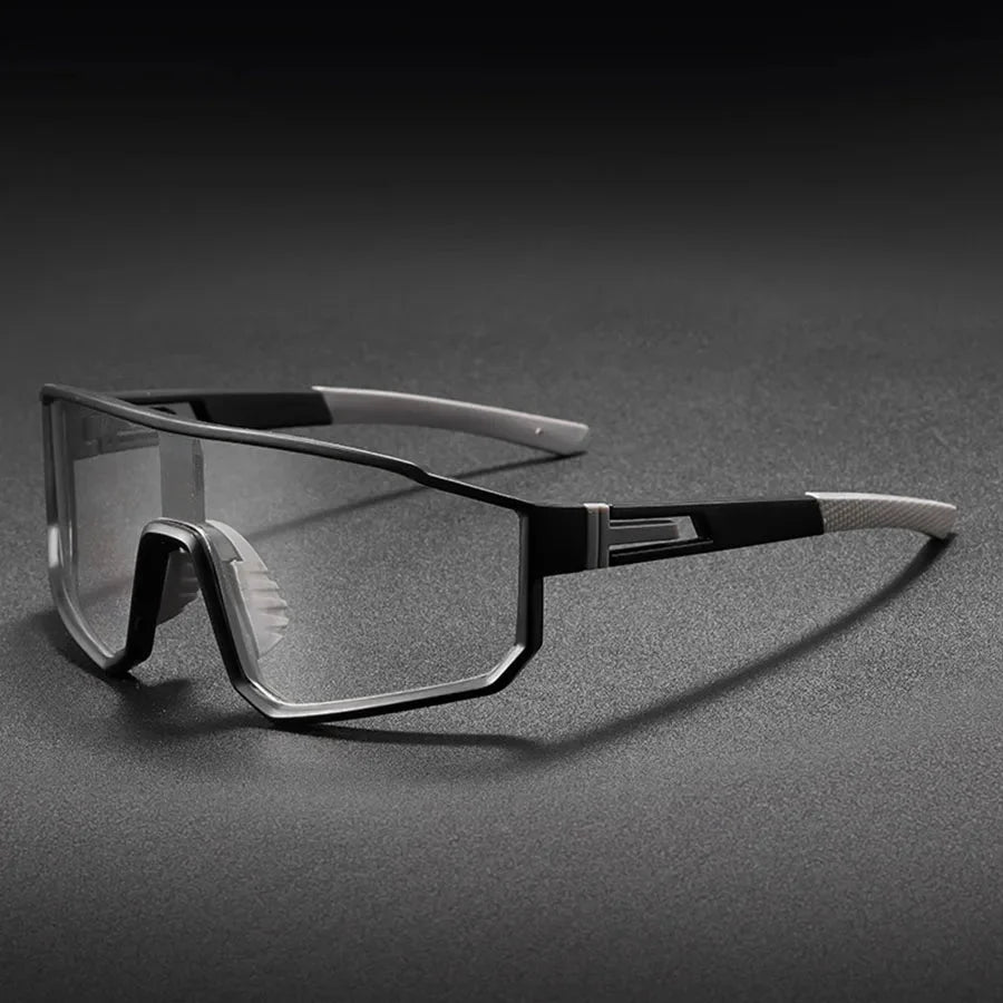 Men’s Oversized Cycling Sunglasses | Polarized Sports Goggles for Outdoor Riding