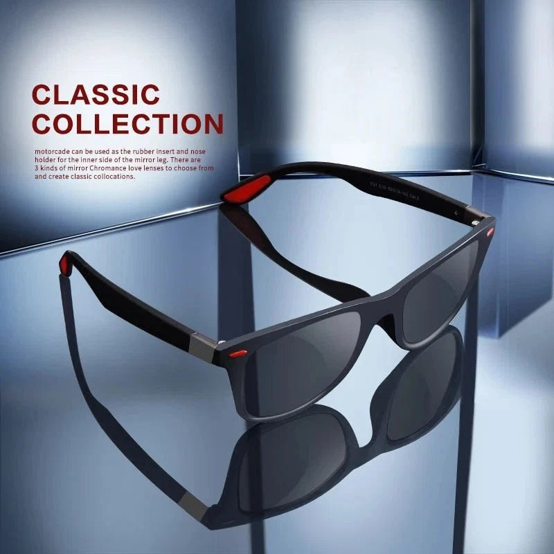Men's Polarized Sport Sunglasses | UV400 Protection Goggles for Driving and Night Vision