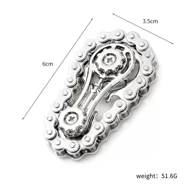 Metal Fidget Spinner | CNC Machined Stainless Steel Desk Toy