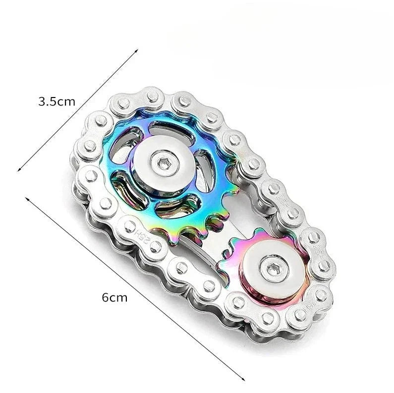 Metal Fidget Spinner | CNC Machined Stainless Steel Desk Toy