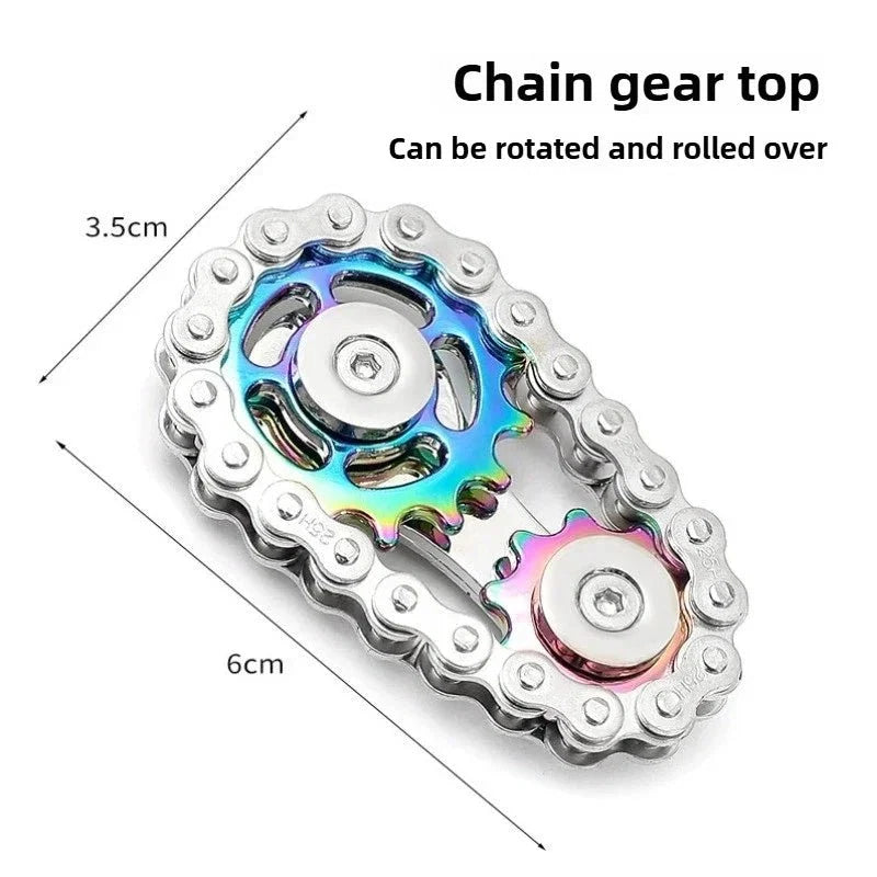 Metal Fidget Spinner | CNC Machined Stainless Steel Desk Toy