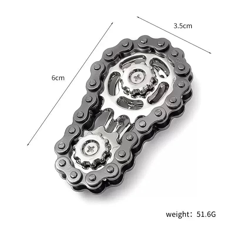 Metal Fidget Spinner | CNC Machined Stainless Steel Desk Toy