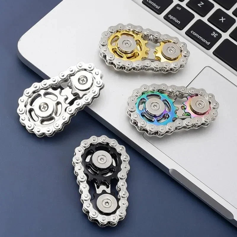 Metal Fidget Spinner | CNC Machined Stainless Steel Desk Toy