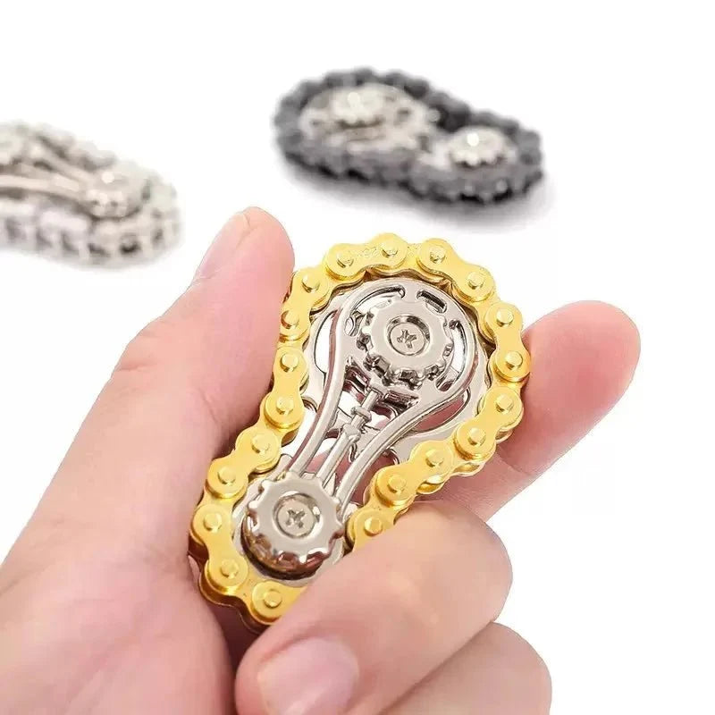 Metal Fidget Spinner | CNC Machined Stainless Steel Desk Toy