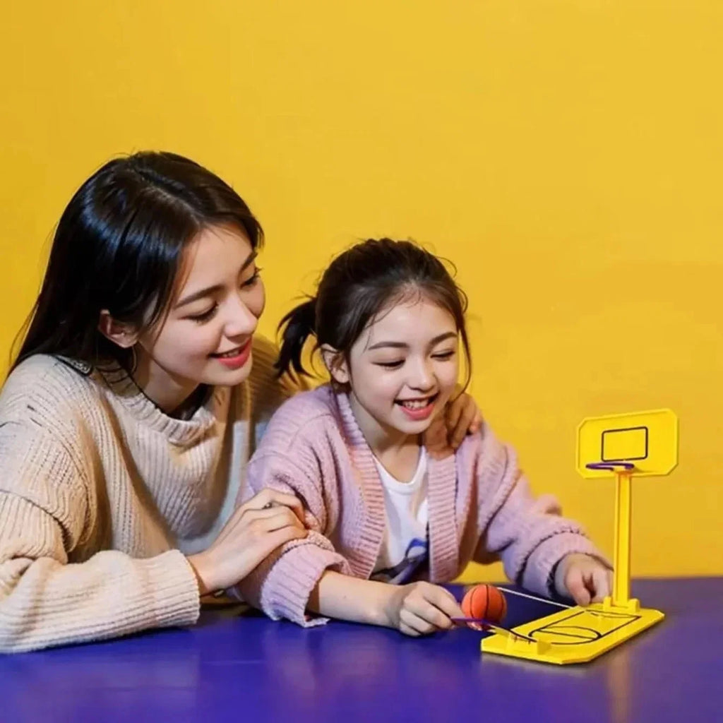 Mini Desktop Basketball Game | Interactive Educational Toy for Kids