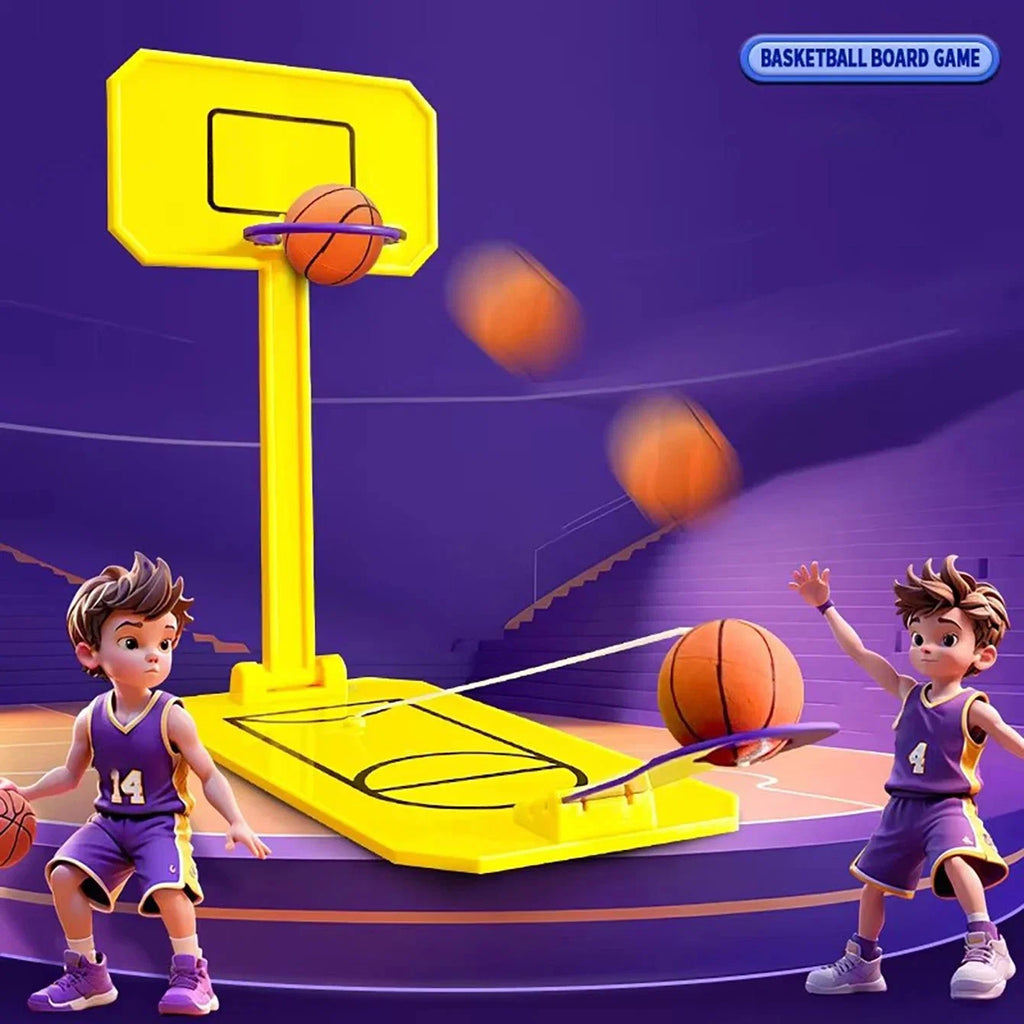Mini Desktop Basketball Game | Interactive Educational Toy for Kids